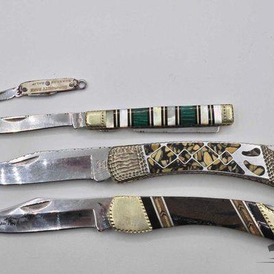 #1420 • (4) Pocket Knives
