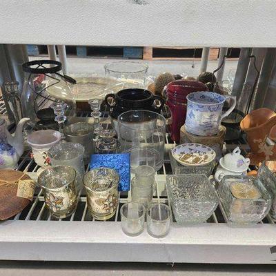 #2322 • Candle Holders, Vases & More
