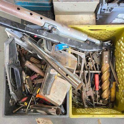 #3560 • 2 Totes of Tools
