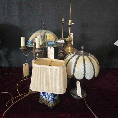 #7074 • (6) Lamps
