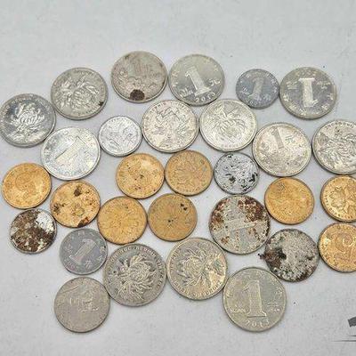 #1318 • Foreign Currency Coins
