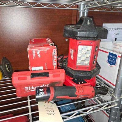 #3188 • (6) Milwaukee Tools
