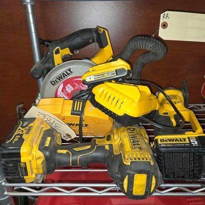 #3186 • (6) Dewalt Tools

