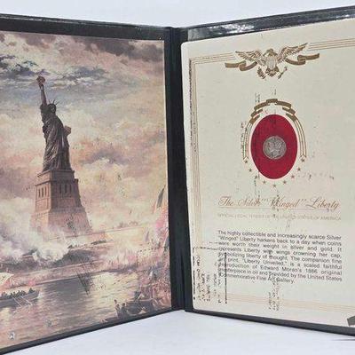 #1122 • 1941 The Silver "Winged" Liberty Coin with Album
