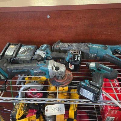 #3184 • (5) Makita Tools
