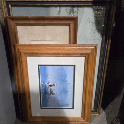 #6042 • (3) Framed Artworks
