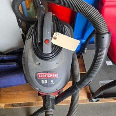#3736 • 4 Gallon Craftsman Shop Vac
