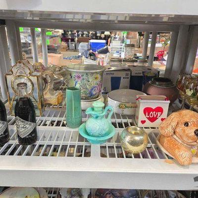 #2304 • Cermaic Clocks, Vases, Dishes & More
