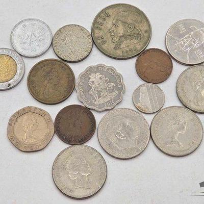 #1322 • Foreign Currency Coins
