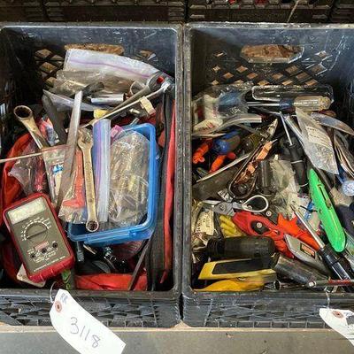 #3118 • (2) Crates of Tools

