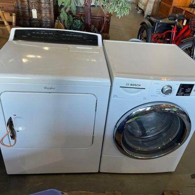 #4016 • Bosch Washer & Whirlpool Gas Dryer
