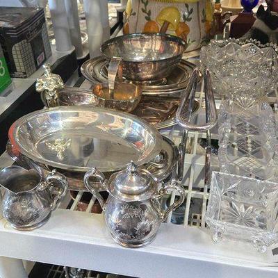 #2286 • Silver & Glassware
