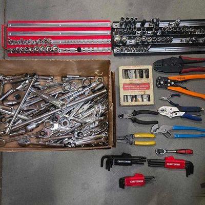 #3226 • Sockets, Wrenches, Pliers, Wood Bits and Ratchets
