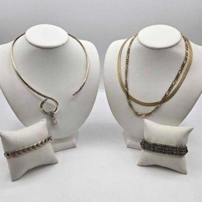 #506 • Sterling Silver Necklaces and Bracelets, 126g
