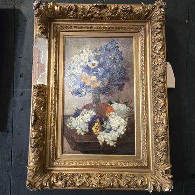 #6006 • Artist Signed Framed Canvas Wall Art

