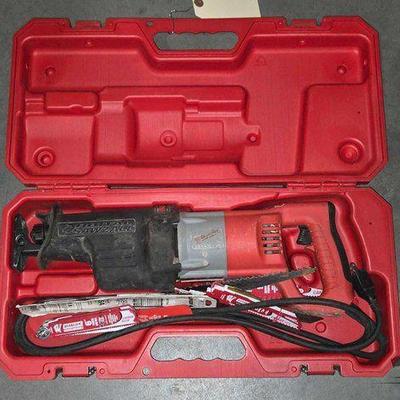 #3190 • Milwaukee Orbital Sawzall and Case

