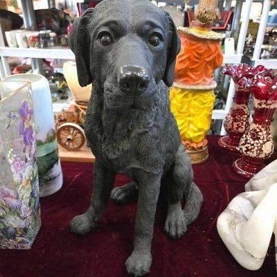 #2018 • Black Labrador Statue
