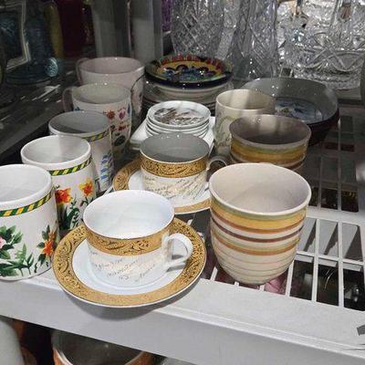 #2428 • Ceramic Mugs, Plates & More
