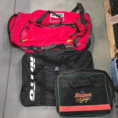 #3228 • Malboro, Nitro and Snap-On Racing Bags
