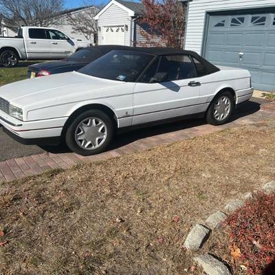1991 White Cadillac Allante V8 2 Dr Standard 55K mi