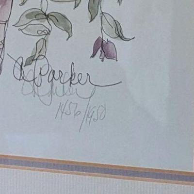A. Parker Wedding Tree Signed and numbered print