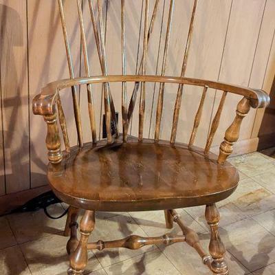 Windsor high fan back chair