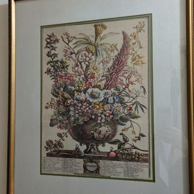 Framed flowers
