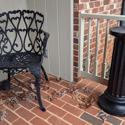 Wrought iron chair