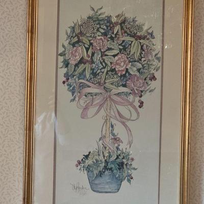 A. Parker Wedding Tree Signed and numbered print