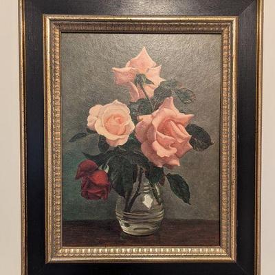 Framed flowers