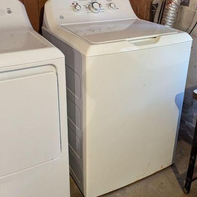 GE washer and dryer