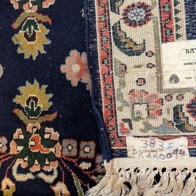 Gorgeous runner Katmurk 100% Wool India 33" x 19'