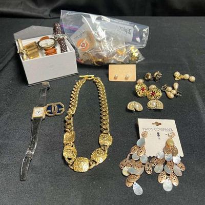 Ct341v vintage cartier givenchy pin & mystery jewelry lot