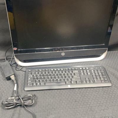 Ct340a hewlett packard 23 all in one computer and bluetooth keyboard