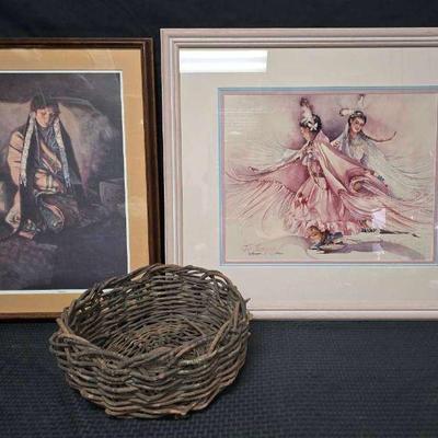 Ct303 indigenous women lithographs