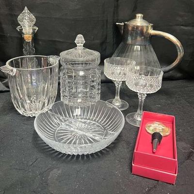 Ct832r crystal and glass drinkware