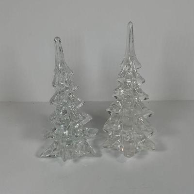 Glass Xmas Trees