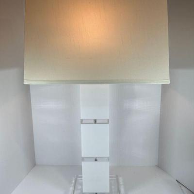 Lucite Mod Lamp