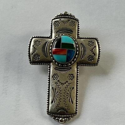Sterling Cross - Signed