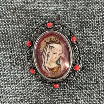 Vinatge 800 Sterling Brooch