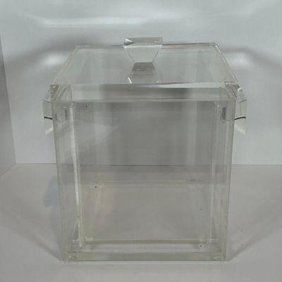 MCM Lucite Ice Bucket