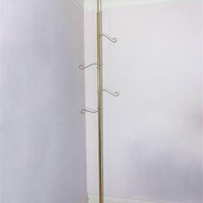 Mid Century Tension Pole Plant Hanger .jpg