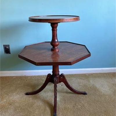 Vintage Mersman Two-Tier Occasional Table .jpg