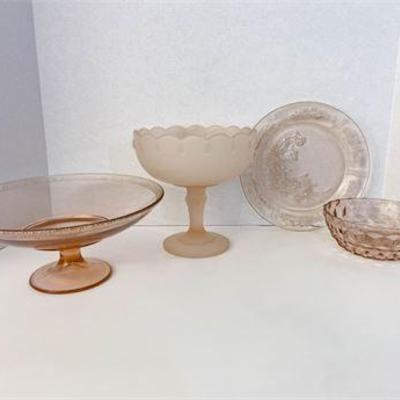 Federal, Indiana & Jeanette Pink Depression Glass Collection .jpg
