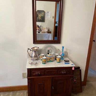 Mirror $60/$15 SOLD
Washstand $180/$72