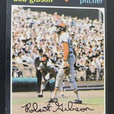 1971 Topps #450 Bob Gibson
