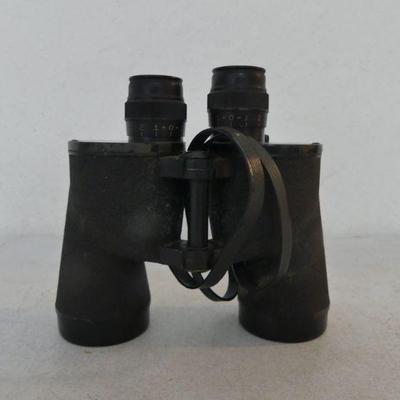Vintage 1944 Spencer Lens Co. Mark 30 US Navy 7x50 Anti-Reflective Coated Optics Binoculars
