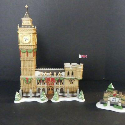 Vintage 1998-2003 Dept. 56 Dickens Village "Big Ben" #56.58341 - In Box