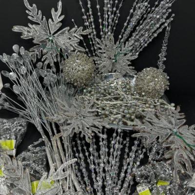 Huge Set of Shimmering Disco Ball Holiday Decor & Sprays	