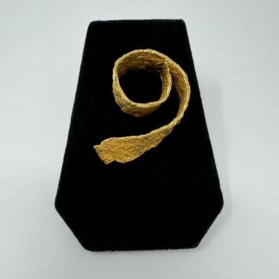 Emanuela Duca 18K Gold Spiral Necklace Pendant (Approx.18.34g)	